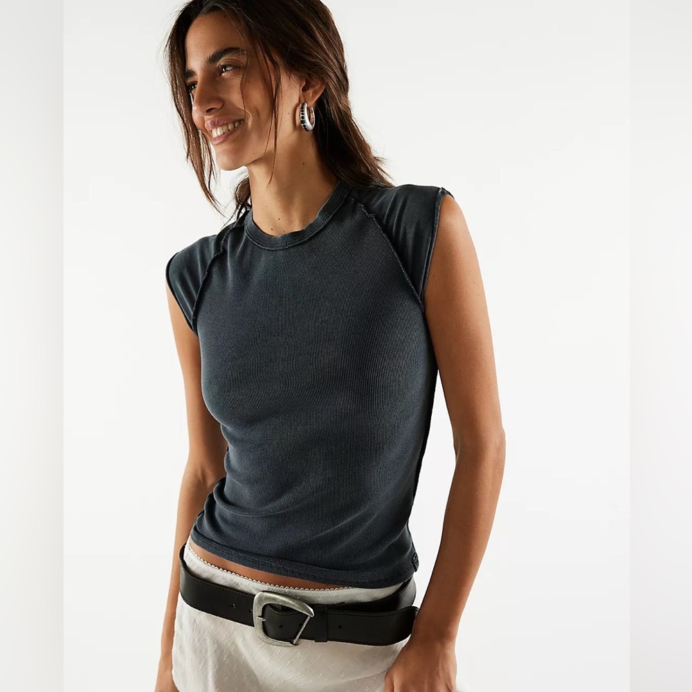 We the Free “Ever Had” ribbed Tee NWT